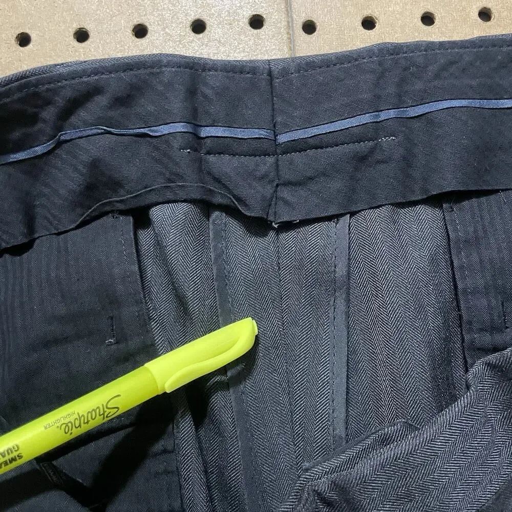 Brooks Brothers Saxxon Suit Mens 44 S Gray Madison 1818 2pc Pants 32x27.5 USA